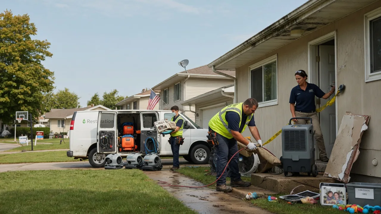 Water Damage Restoration in Perkinston, MS near me